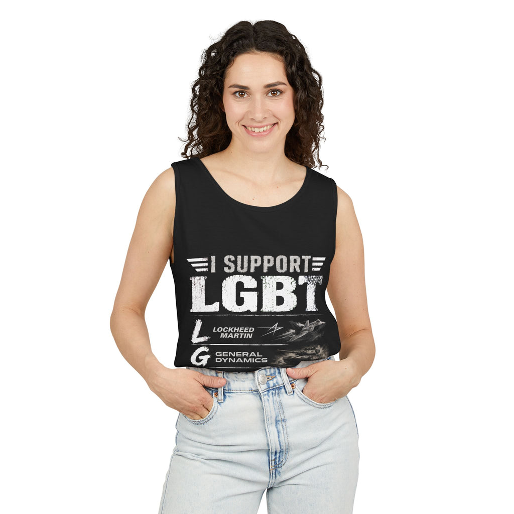 Lgbt White Tank