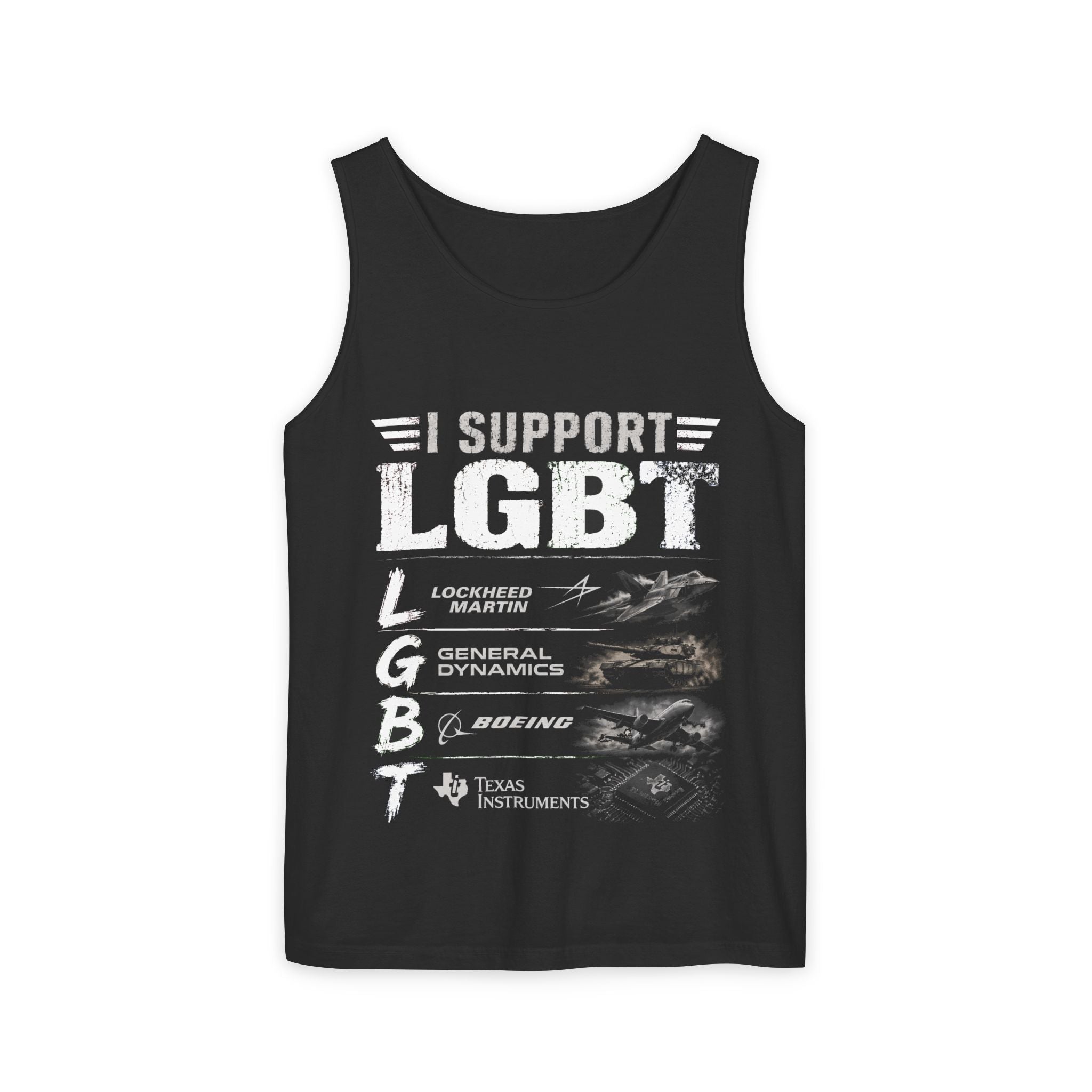 Lgbt White Tank